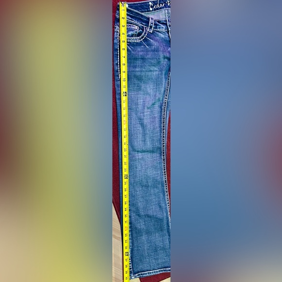 🌟🌟EUC🌟🌟 ROSE BOOT CUT SIZE 26/34 Classic Woman’s Blue Jeans - Picture 12 of 13